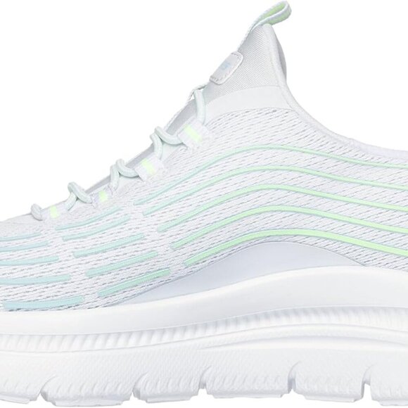 Women's Mesh Slip-in Sneakers Lightweight Comfort Low-Impact Walking Shoes - Picture 5 of 5